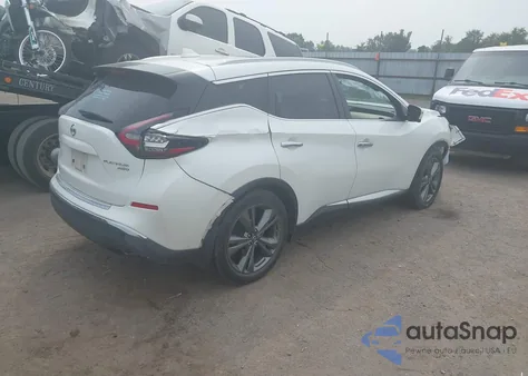 2019 Nissan Murano Platinum from USA, damaged, VIN 5N1AZ2MS1KN105410